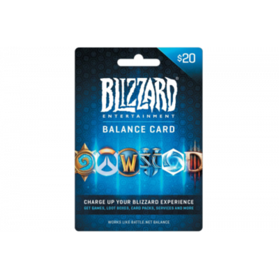 💎 Battle.net 20 USD Подарочная Карта Blizzard 💎