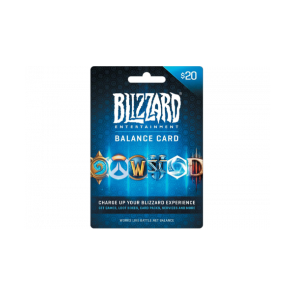 Battle.net 20 USD Подарочная Карта Blizzard