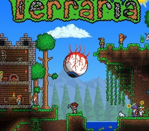 Обложка Terraria (Аренда аккаунта Steam) + мультиплеер