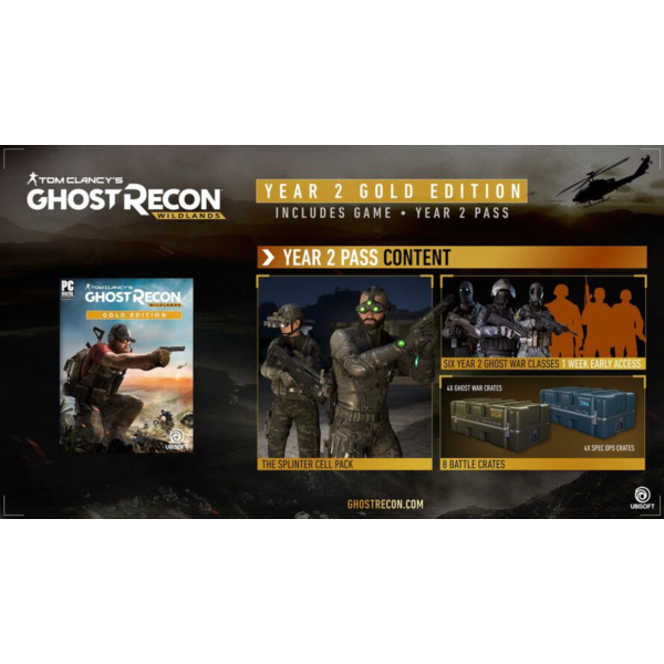 Tom Clancy’s Ghost Recon Wildlands Year 2 Gold XBOX