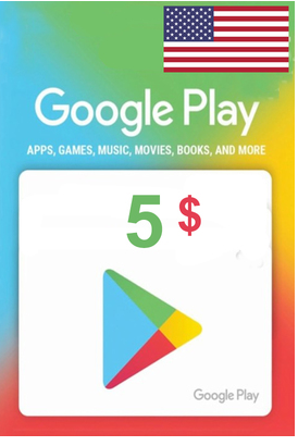 Скриншот GOOGLE PLAY GIFT CARD 5$ ( USA)