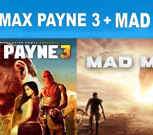 Обложка Max Payne 3 [RU] + Mad Max [STEAM аккаунт] + 🎁ПОДАРОК