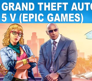 Обложка Grand Theft Auto 5 (GTA V) [EPIC GAMES] + 🎁ПОДАРОК