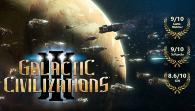 Galactic Civilizations III 3 EPIC GAMES + ПОЧТА