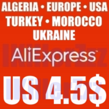 ✅ 4.5$/4.51$ Aliexpress ALGERIA/TURKEY/UA/EU/US 17.10