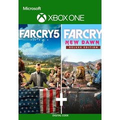 🎮🔥FAR CRY® 5 + FAR CRY NEW DAWN DELUXE XBOX🔑КЛЮЧ🔥