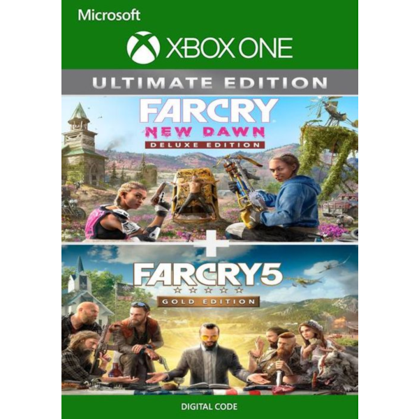 FAR CRY 5 GOLD + FAR CRY NEW DAWN DELUXE XBOX КЛЮЧ