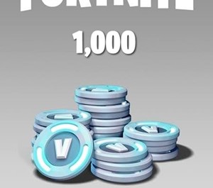 Обложка Fortnite: 1,000 V-Bucks | GLOBAL | 100 %LEGIT !NOTCODE!