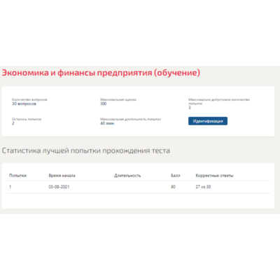 Экономика и финансы предприятия.Тест Синергия 2021г