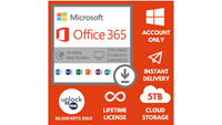 Microsoft Office 365 ProPlus🔥 MS Office✅ 5 PC Win Mac