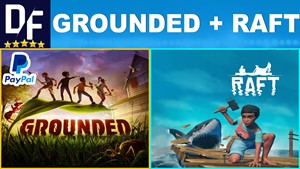 Обложка Grounded + Raft [Steam аккаунт]🌍Region Free