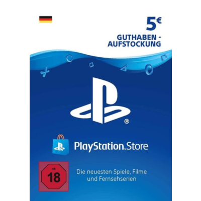 PLAYSTATION NETWORK (PSN) - 5€ EUR (DE , GERMANY) 🎁