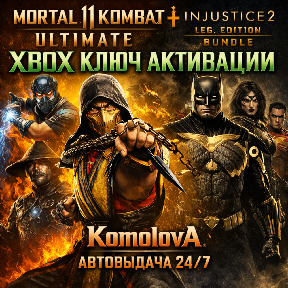 Купить 🌍Mortal Kombat 11 Ultimate + Injustice 2 Leg. Edition Bundle XBOX КЛЮЧ🔑