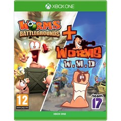 🎮WORMS BATTLEGROUNDS + WORMS W.M.D XBOX ONE/X|S🔑КЛЮЧ