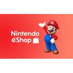 NINTENDO ESHOP 10-20 $ USD CARD - США