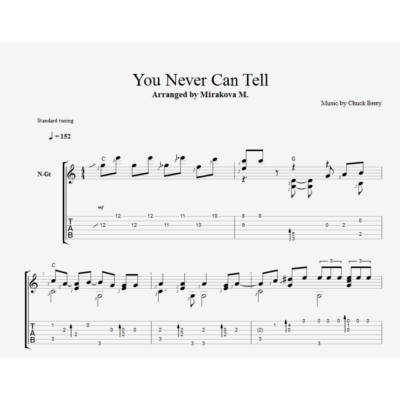 You Never Can Tell