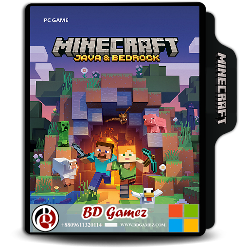 Обложка Minecraft Premium JAVA + BEDROCK Edition - постоянный