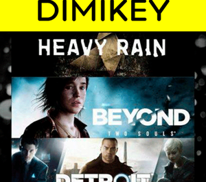 Обложка Detroit Become Human + Beyond + Heavy Rain с гарантией✅