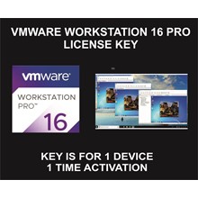 Vmware Workstation 16 Pro, License Key, 1 Device