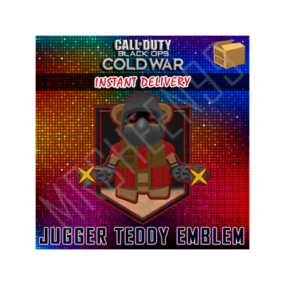 ✅ Call of Duty: Black Ops Cold War Jugger-Teddy Emblem