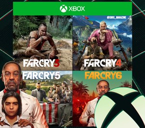 Обложка FAR CRY 6 + 5 + 4 + 3 Xbox One & Series X|S КЛЮЧ🔑