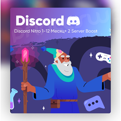 ✨ Discord Nitro 1-12 Месяц Любой Аккаунт 🌐🚀 БЫСТРО