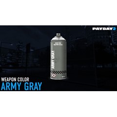 PAYDAY 2 Army Gray Weapon Color DLC STEAM KEY GLOBAL