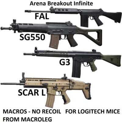 Arena Breakout Infinite. Скрипты для logitech. Пак 6 - только для Steam версии
