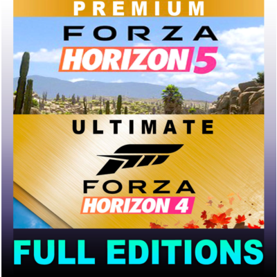 ・FORZA HORIZON 5 PREMIUM + FH4ULT + 400 ИГР・ОНЛАЙН・PC