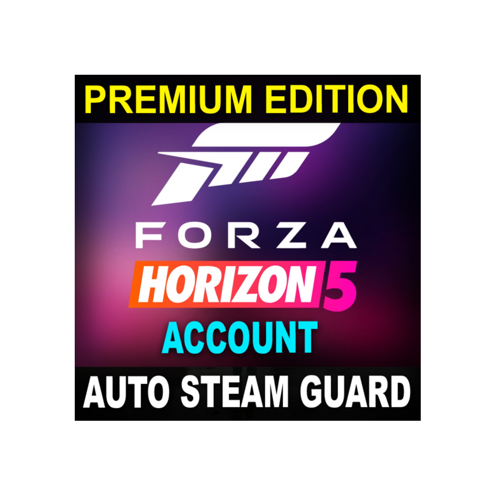 Купить аккаунт ・FORZA HORIZON 5・PREMIUM・STEAM АККАУНТ・AUTO STEAM GUARD ...
