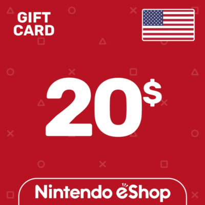 Nintendo eShop Gift Card 20 USD US-region (Моментально)