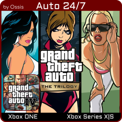 24/7 XBOX Grand Theft Auto The Trilogy The Definitive, Grand Theft Auto IV