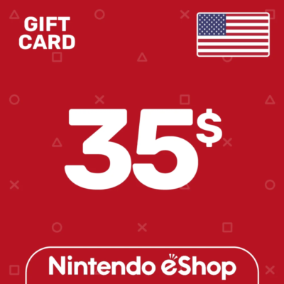 Nintendo eShop Gift Card 35 USD US-region (Моментально)