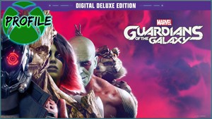 Обложка Стражи Галактики Marvel Deluxe XBOX ONE/Xbox Series X|S
