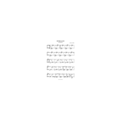 Rammstein - Roter Sand (ноты)