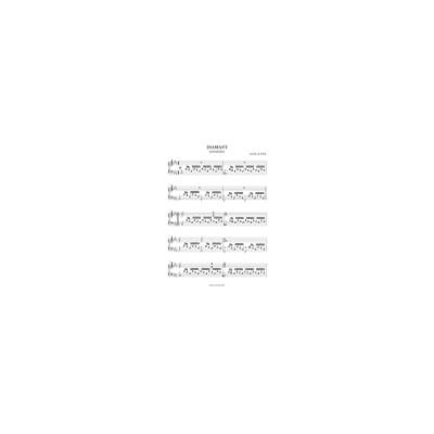 Rammstein - Diamant (ноты)