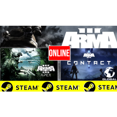 🔥 Arma 3 Apex + Arma 3 Contact ОНЛАЙН STEAM (GLOBAL)