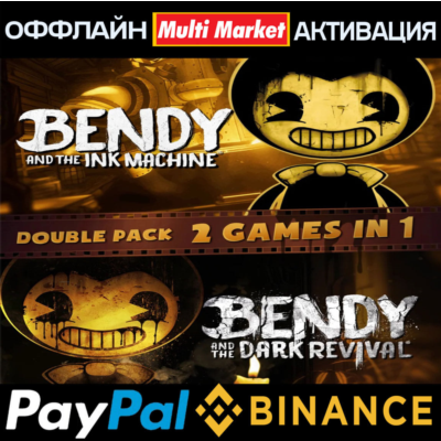 Bendy and the Dark Revival+Bendy and the Ink Machine STEAM 🅿️ 𝗣𝐀𝐘𝗣𝐀𝐋