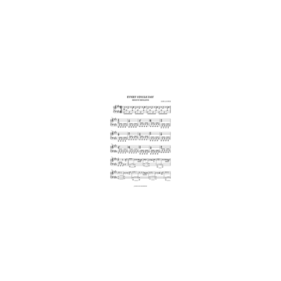 Benny Benassi - Every Single Day (ноты)