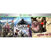 Far Cry 4 + Season Pass + 1 game | XBOX 360 | transfer