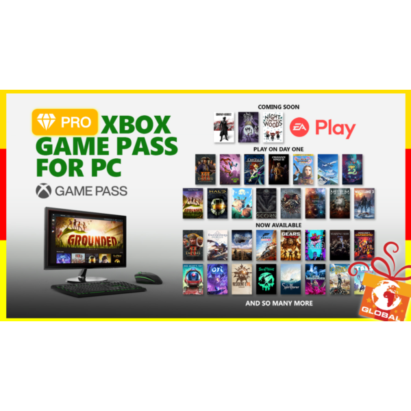 Xbox Game Pass PC 12 МЕСЯЦЕВ +XGP ИГР (GLOBAL)