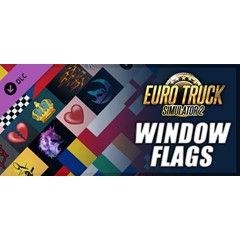 Euro Truck Simulator 2 - Window Flags 💎 STEAM РОССИЯ