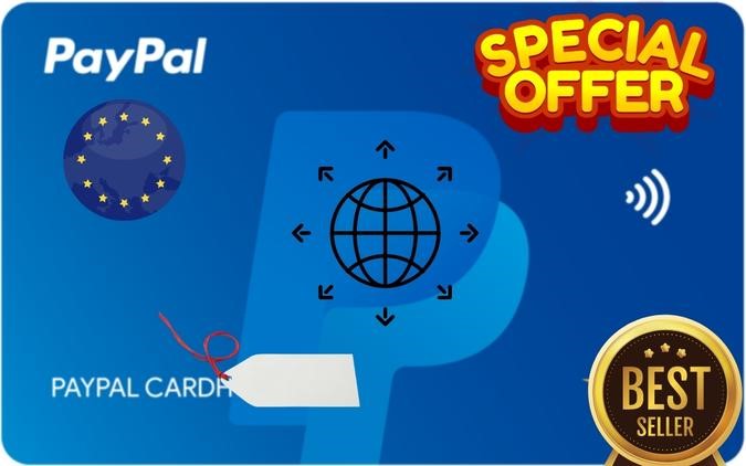 Скриншот Virtual Credit Card VCC Visa For PayPal Verification⭐🌎