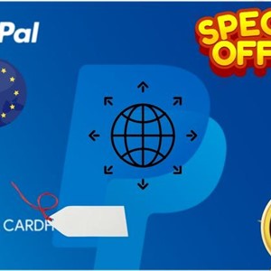 💶✅PAYPAL VERIFICATION CARD (Activation Card)⭐🌎