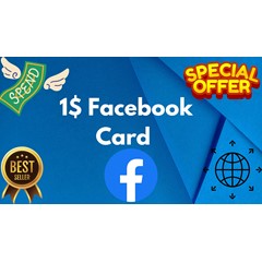 💵1$ Card For FACEBOOK ADS🔥⭐