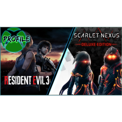 RESIDENT EVIL 3 + SCARLET NEXUS Deluxe Edition XBOX ONE