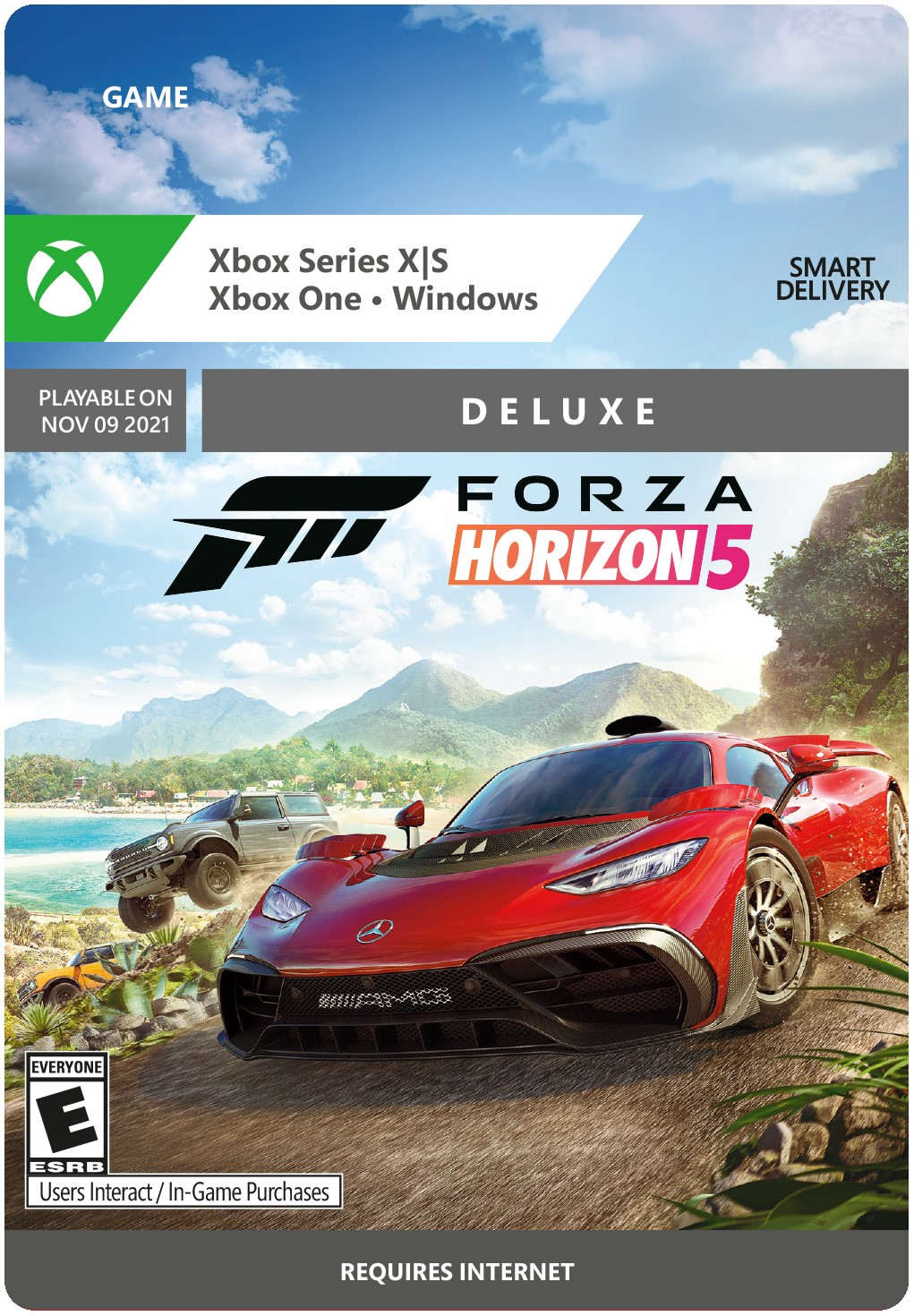 Обложка ✅ Forza Horizon 5 Deluxe Edition XBOX ONE X|S PC Ключ🔑