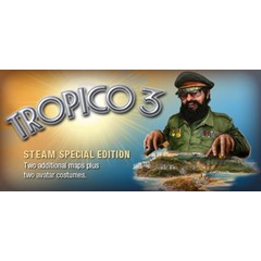 Tropico 3 STEAM KEY REGION FREE GLOBAL