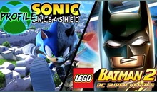 SONIC UNLEASHED + LEGO Batman 2 XBOX 360