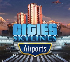 Обложка Cities: Skylines: DLC Airports (Steam KEY) + ПОДАРОК